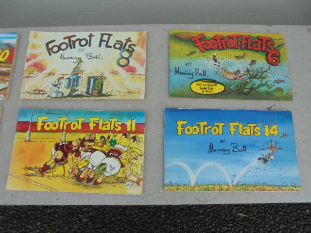 +-+- FOOTROT FLATS BOOKS X 8 -+-+ Carousel 2