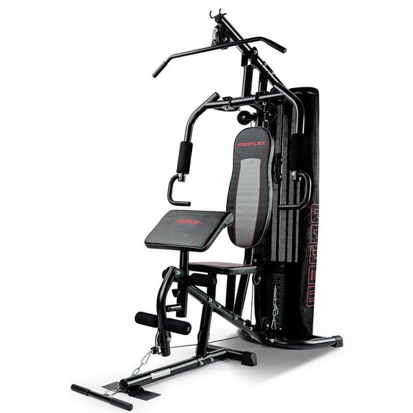 Proflex Multi Station Home Gym Set With 98Lbs Weight Plates M8000 Carousel 1