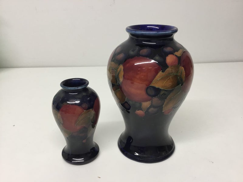 William Moorcroft Pottery Pomegranate Vases64494022925313110