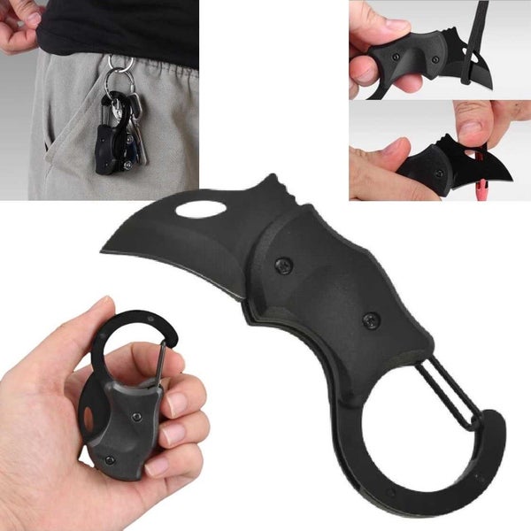 Stainless Steel Keychain Folding Claw Knife Pocket Knife *Local Clearance* Carousel 1