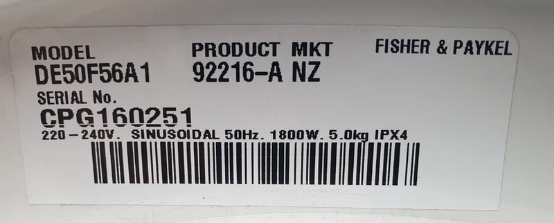 F&P 5kg dryer -6 mths warranty -free delivery auckland - Carousel 6