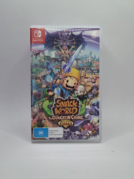 * -Switch- Snack World The Dungeon Crawl Gold * Carousel 1