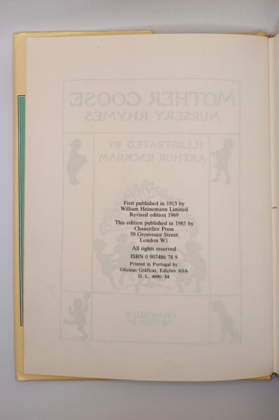 Mother Goose Nursery Rhymes – Illustrated by Arthur Rackham (1985) Carousel 2