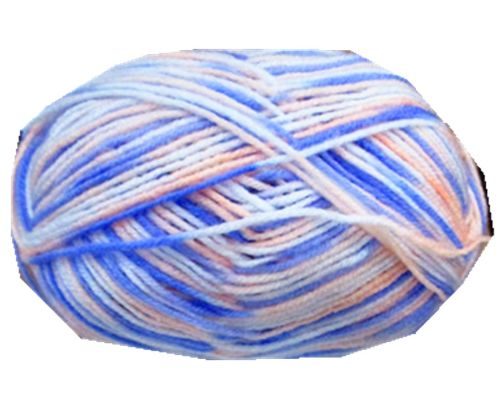 2 Tone Acrylic Yarn Acrylic - 100g (Black / White) - Set Of 6 Carousel 1