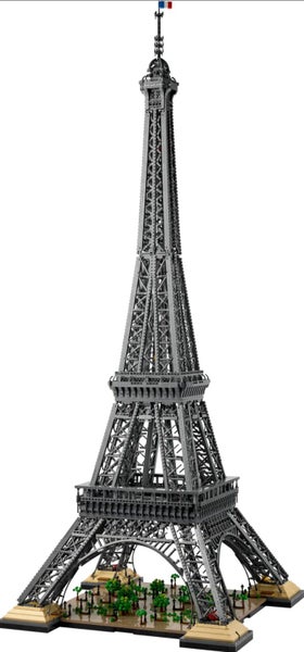 Eiffel Tower 10001pcs Blocks Exactly the Same as Lego 10307 AS NEW Carousel 1