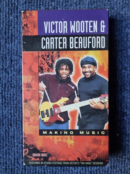 Victor Wooten Carter Beauford | Making Music (VHS, 2000 Carousel 1