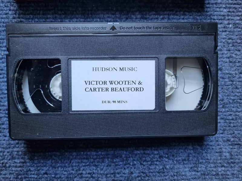 Victor Wooten Carter Beauford | Making Music (VHS, 2000 Carousel 4