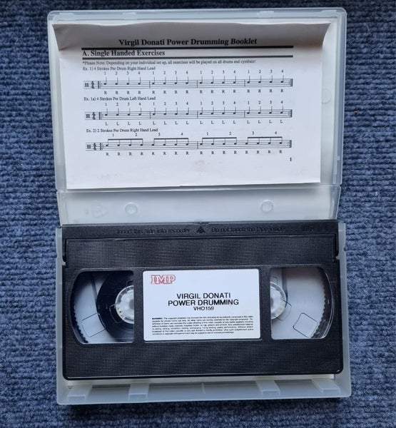Virgil Donati Power Drumming VHS Carousel 2