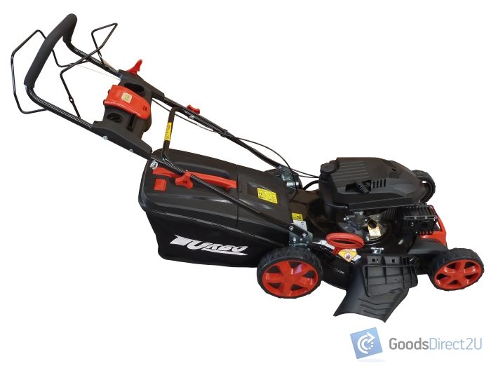 Lawn Mower Petrol - Self Propelled, 4 in 1, 60L, 173cc, 21" Carousel 1