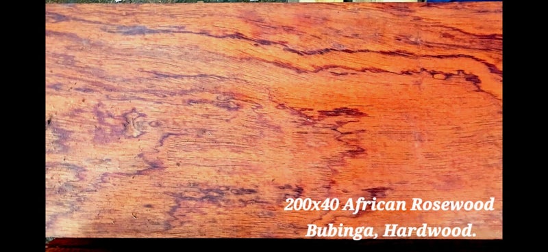 RARE AFRICAN ROSEWOOD BUBINGA HARDWOOD Carousel 2