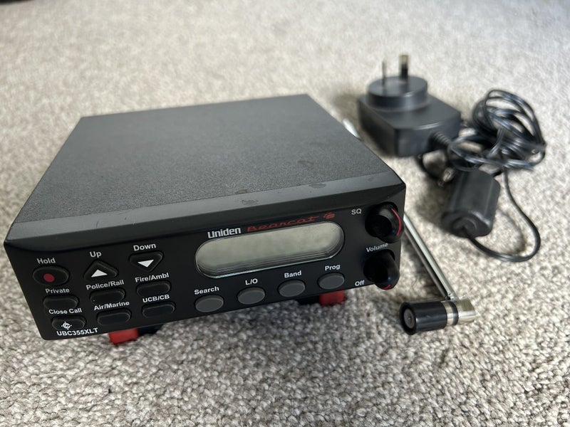 Uniden Bearcat UBC355XLT - NZ model63844690697475110