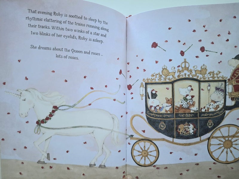 Ruby Red Shoes Goes to London Carousel 1