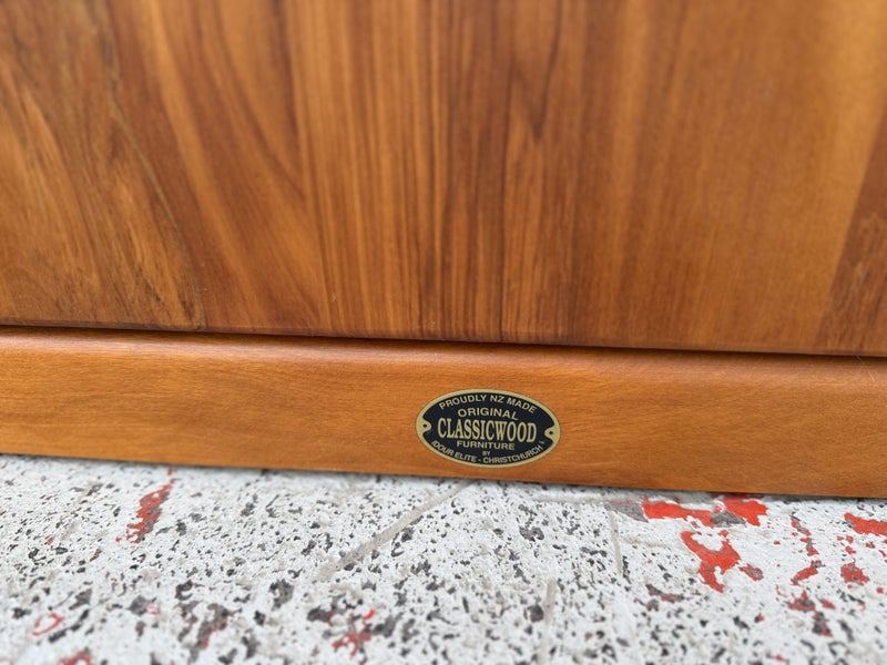 Pair Heart Rimu Bedside Cabinets by 'Classicwood Furniture' Carousel 2