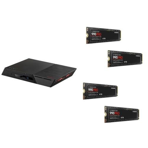 Asustor Flashstor 12 Pro FS6712X 12- Bay Flash NAS With 4x 4 TB M.2 NVME SSD Carousel 1