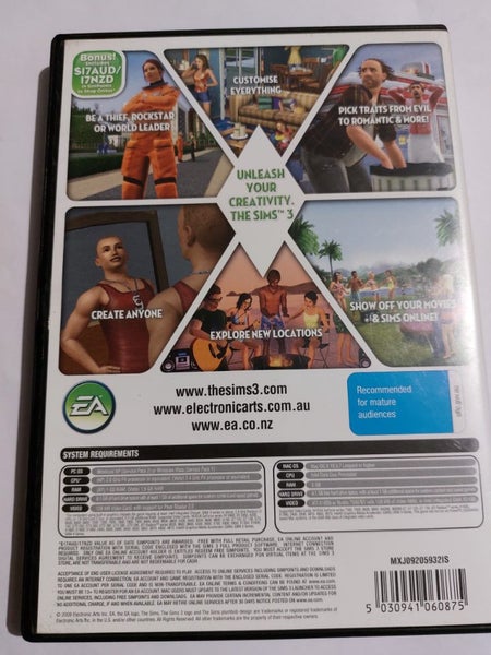The Sims 3 (PC Game WIN/MAC DVD-ROM 2009) Carousel 2
