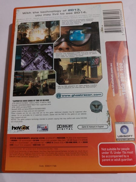 Tom Clancy's Ghost Recon: Advanced Warfighter (PC, 2006) Carousel 2