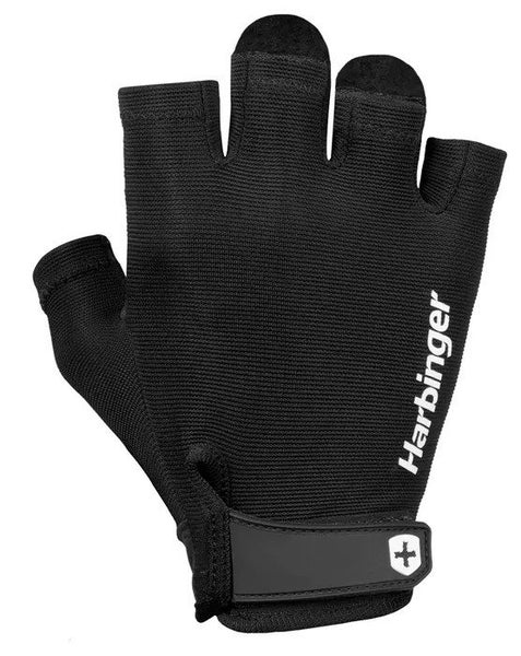 Harbinger Mens Power Fitness Gloves 2.0 Black Carousel 1