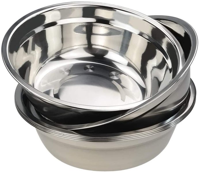 STAINLESS STEEL SERVING BOWL 55CM Carousel 1