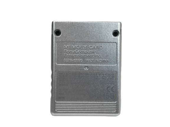 Official SONY PS2 Memory Card (SILVER) Carousel 5