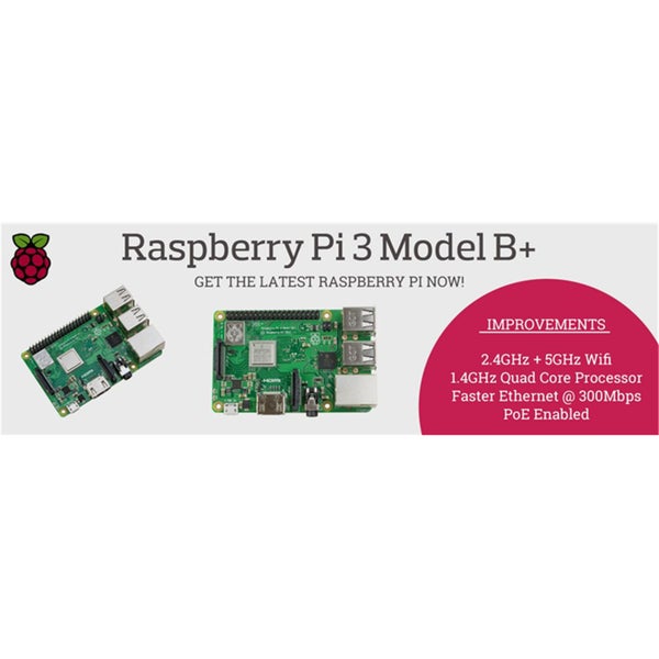 Raspberry Pi 3 Model B+ Quad Core 1.4G WIFI Dual band 2.4G 5G POE Ethernet Carousel 2