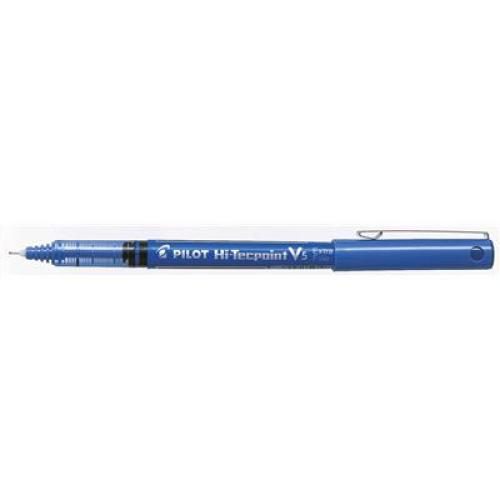 Pilot PENS BX-V5-L Hi-Tecpoint V5 Rollerball Extra Fine Blue (BX-V5-L) Carousel 1