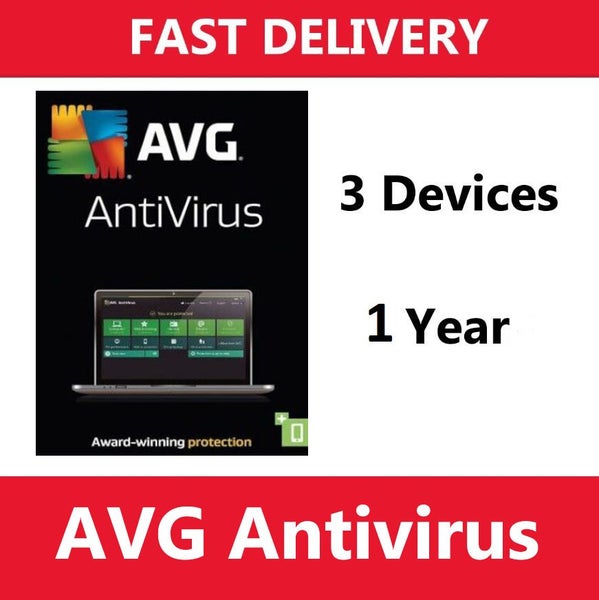 AVG Antivirus 3 Devices 1 Year Carousel 1