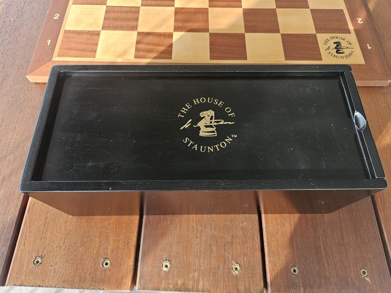 The Grandmaster Series Chess Pieces + Storage Box + Board- 4.0" King63851952979971114