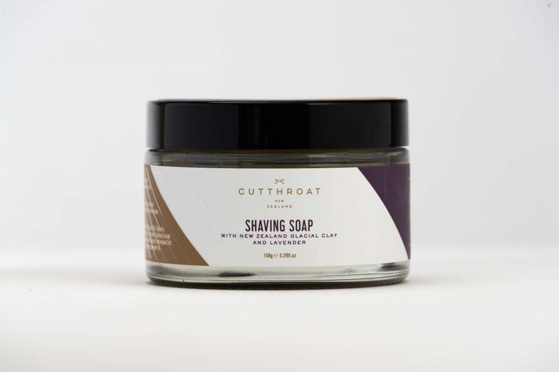 Lavender Shaving Soap in Glass Jar (150g) Carousel 3
