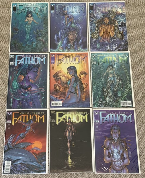 Fathom (Michael Turner) 1-7 (9 books) Carousel 1