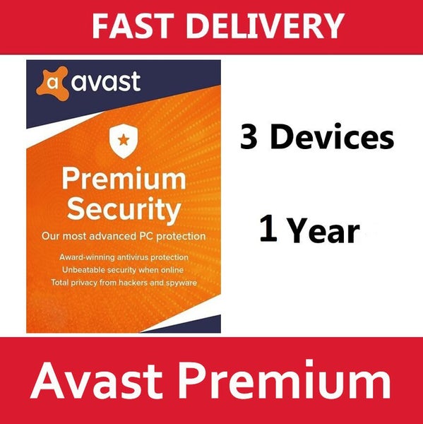 Avast Premium Security 3 Devices 1 Year Carousel 1