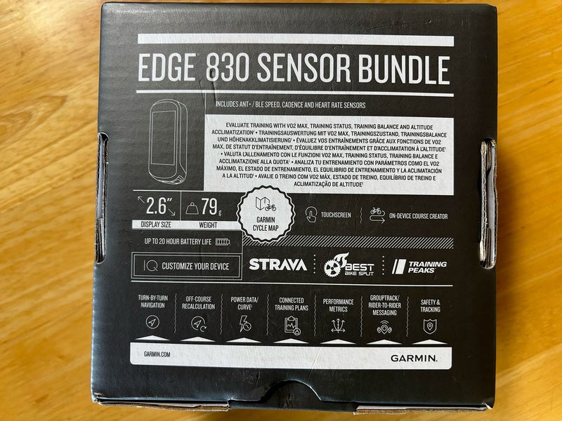 Garmin Edge 830 Sensor Bundle63853486624257111
