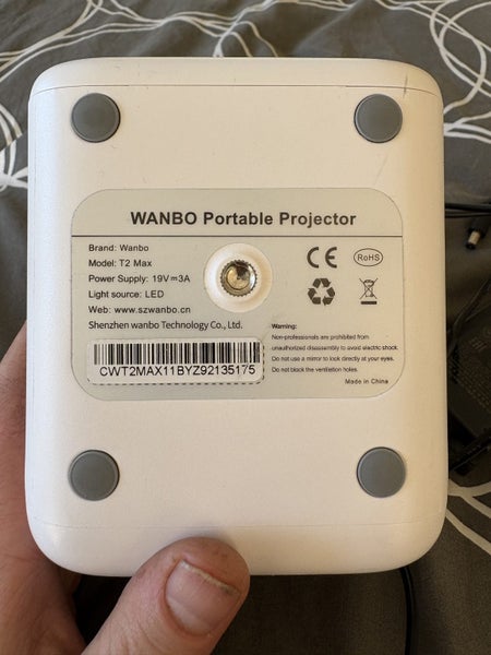 Wanbo T2 Max 1080P Full HD projector and Tripod63853486617347111