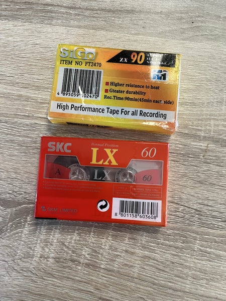 Blank cassette tapes Carousel 2