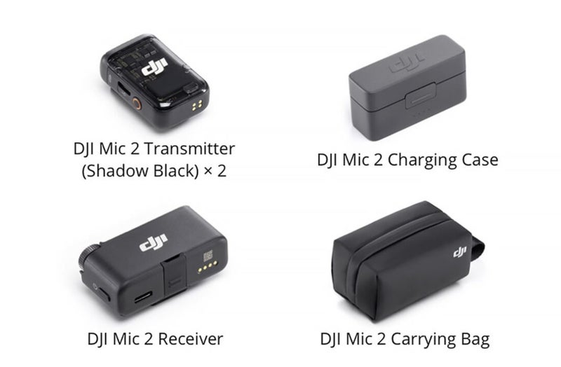 DJI Mic 2 - Compact Digital Wireless Microphone System63853795152129111