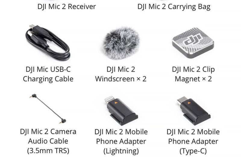 DJI Mic 2 - Compact Digital Wireless Microphone System63853795152129112