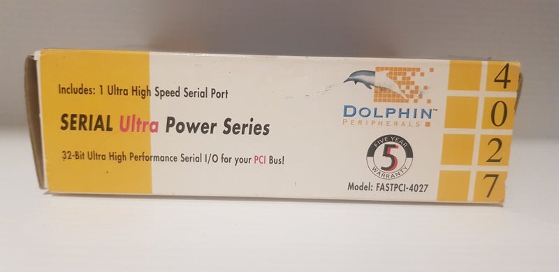 **VINTAGE** PCI SERIAL CARD - SERIAL I/O FOR PCI Carousel 8