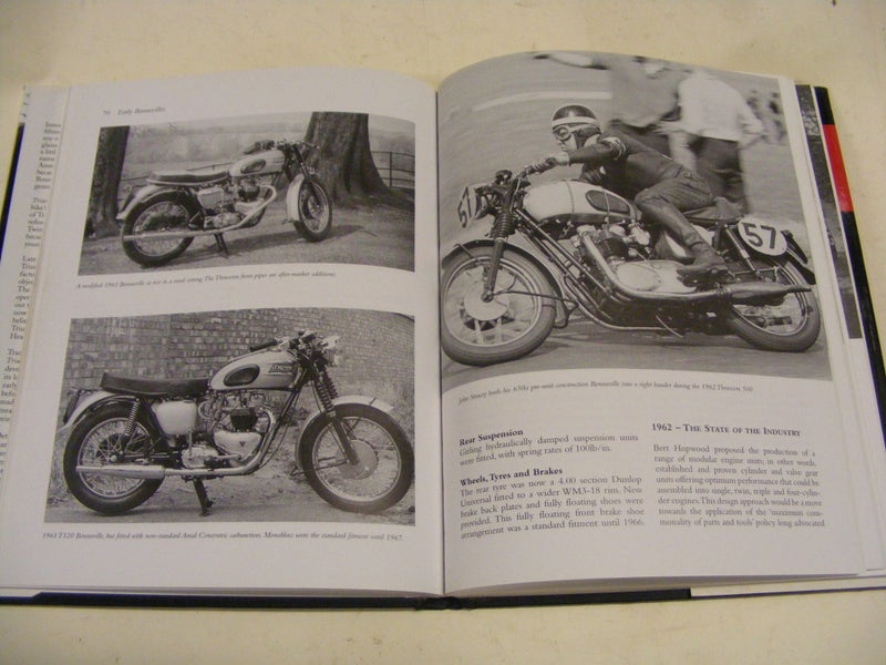 Triumph Bonneville ,Year By Year by Paul Hazeldine Carousel 2