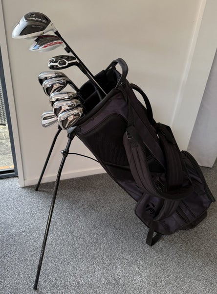 Awesome Taylormade Full Right Handed Golf Set , With Taylormade Carry Bag63854425620609111