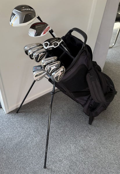 Awesome Taylormade Full Right Handed Golf Set , With Taylormade Carry Bag63854425620609110