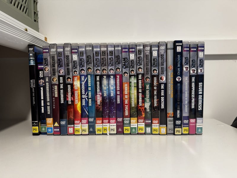 Doctor Who Classic DVD's Carousel 1