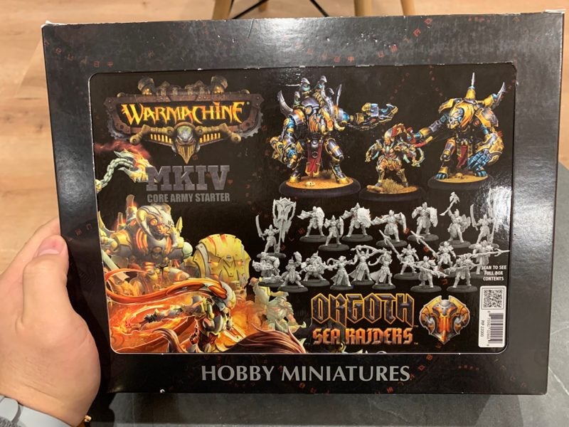 OOP Warmachine Orgoth Sea Raider core army Carousel 1
