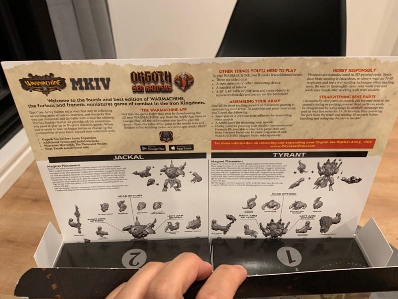 OOP Warmachine Orgoth Sea Raider core army Carousel 5