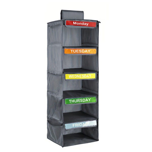Weekly Clothes Organizer For Daily Clothes Clothes Organizer Closet Carousel 1