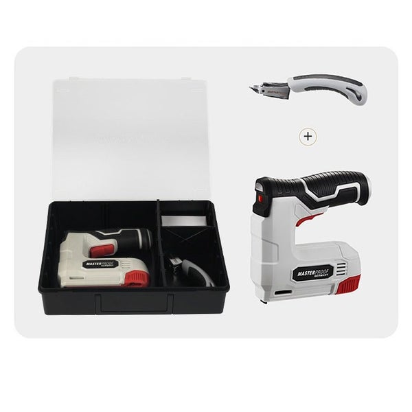 DualPurpose Rechargeable Electric Nail Gun Straight Door Nail With Nails Storage Carousel 2