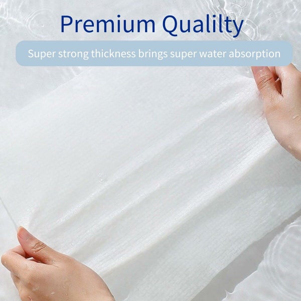 Disposable Compressed Towels Tablets 56Pcs Travel Wash Cloth Carousel 13