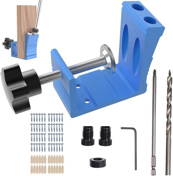 78pcs Woodworking Dowel Jig Kit (Auckland Stock) Carousel 1