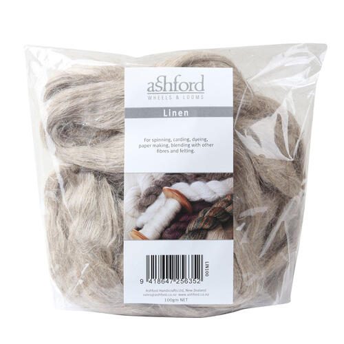 Ashford Linen Fibre - 100gm Bag Carousel 2