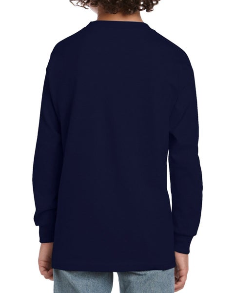 Kid's Ultra Cotton Youth Long Sleeve T-Shirt, Custom T-Shirt printing (Medium) Carousel 1