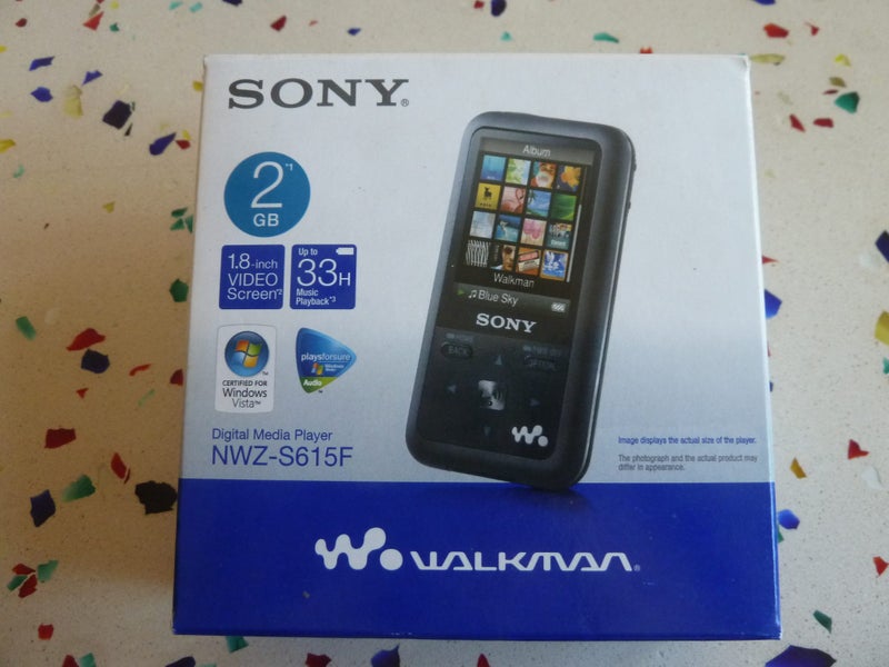 Sony Walkman NWZ-S615F **NEVER USED ** Carousel 1