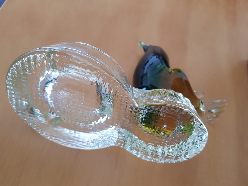 Mid century ashtray and glass bird. Carousel 6
